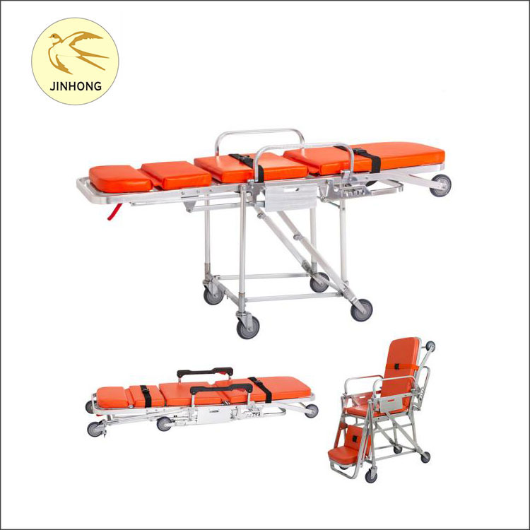 Cama de emergencia médica del hospital